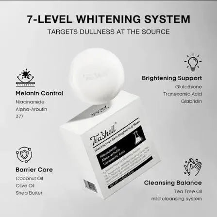 Teashell Niacinamide Skin Brightening Soap